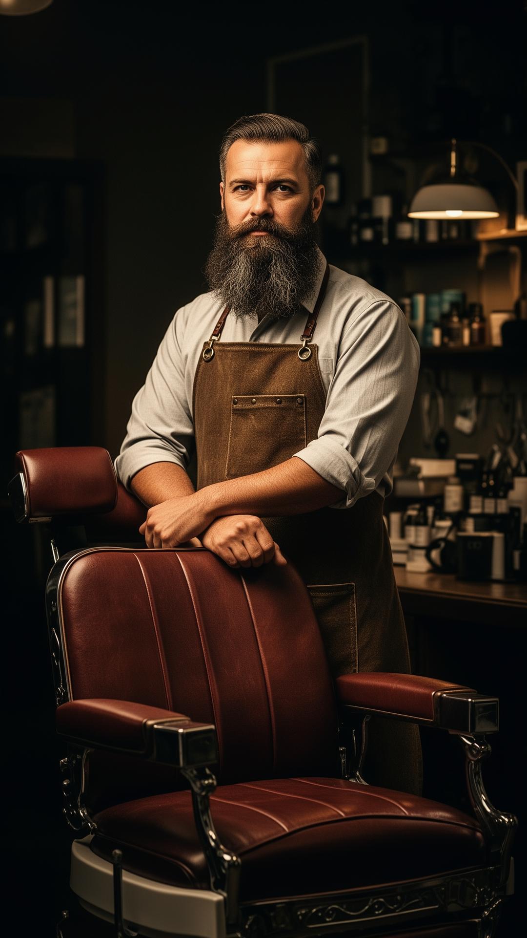 Portrait du barbier Virtus